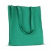 Tasche aus recycelter Baumwolle 140g/m² 38x10x42cm, Dunkelgrün