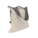 Boodschappentas Gerecycled katoen OEKO-TEX® 140g/m² 38x42cm, Grijs