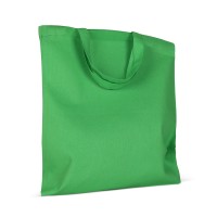 Shopping bag OEKO-TEX® color short 140g/m² 38x42 cm, Light Green