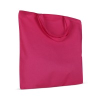 Shopping bag OEKO-TEX® color short 140g/m² 38x42 cm, Pink
