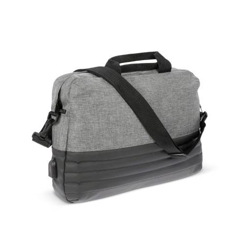 Laptop messenger bag Addison 8L, Grey