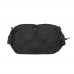 Crossbody bag R-PET with drawcord, Black