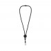 Paracord lanyard, Black