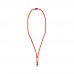 R-PET paracord lanyard, Red