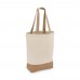 Baumwoll-Jute Tragetasche OEKO-TEX® 41 x 13 x 41cm 320g/m², Ecru Baumwoll-Jute Tragetasche OEKO-TEX® 41 x 13 x 41cm 320g/m², Ecru