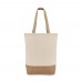 Baumwoll-Jute Tragetasche OEKO-TEX® 41 x 13 x 41cm 320g/m², Ecru Baumwoll-Jute Tragetasche OEKO-TEX® 41 x 13 x 41cm 320g/m², Ecru