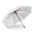 Faltbarer 22” Regenschirm mit automatischer Öffnung, Weiss