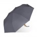 21” faltbarer Regenschirm aus R-PET -Material mit Automatiköffnung, Grau