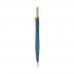 Stok paraplu 25” R-PET recht handvat auto open, Donkerblauw