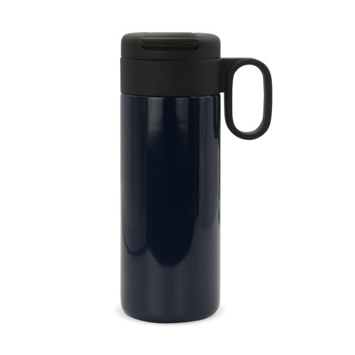 Thermo bottle Flow with handle 400ml, Dark blue