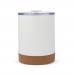 T-ceramic thermo mug with lid Lena 350ml, White