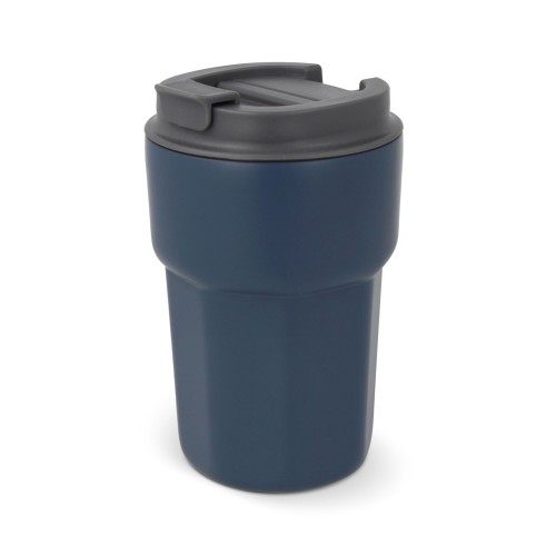T-ceramic thermomok met deksel Zambezi 350ml, Donkerblauw
