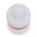 Sports bottle with edge 500ml, White / Red