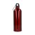 R-SS single wall bottle with carabiner 750ml, Red