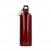 R-SS enkelwandige fles met karabijnhaak 750ml, Rood
