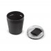Koffiebeker metallic 180ml, Zwart