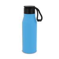 Thermo bottle with rope 600ml, Light Blue