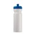 Sportbidon Bio 750ml, Wit / Blauw