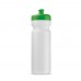 Sportbidon Bio 750ml, Transparant / Groen