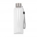 Water bottle Jude R-PET 500ml, Transparent / Grey