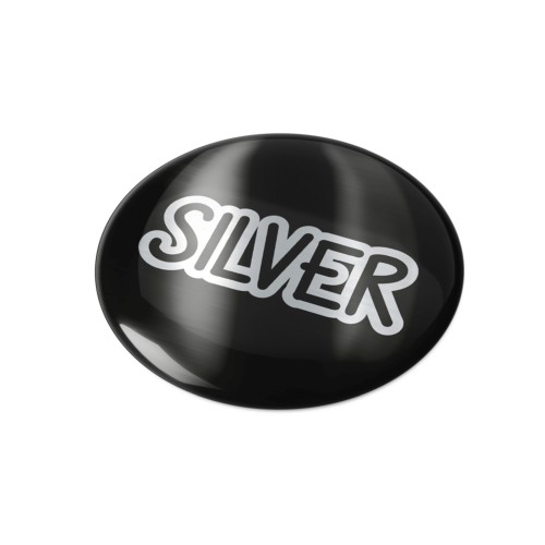 Doming Rond Ø 35 mm, Zilver Doming Rond Ø 35 mm, Zilver