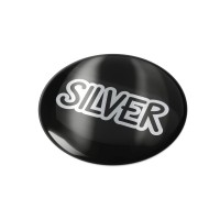 Doming Rond Ø 50 mm, Zilver