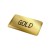 Doming Rectangle 30x15 mm, Gold