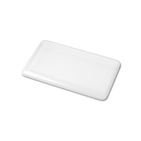 Doming Rectangle 60x25 mm, Transparent