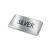 Doming Rectangle 60x25 mm, Silver