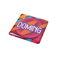 Doming Square 15x15 mm, White