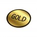 Vinyl Sticker Round Ø 13 mm, Gold
