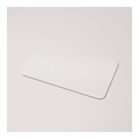 Vinyl Sticker Rechteck 40x20mm, Transparent