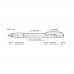 FANTASY transparent Retractable ballpoint pen red