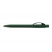 PIXEL Retractable ballpoint pen dark green
