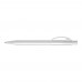 PIXEL frozen Retractable ballpoint pen clear