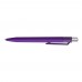 ON TOP K transparent SI GUM Retractable ballpoint pen dark purple