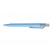 ON TOP K transparent SI GUM Retractable ballpoint pen light blue
