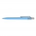ON TOP K transparent SI GUM Retractable ballpoint pen light blue