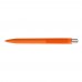 ON TOP K transparent SI GUM Retractable ballpoint pen orange