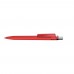 ON TOP K transparent SI GUM Retractable ballpoint pen red