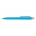 ON TOP SI F Retractable ballpoint pen cyan