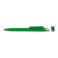 ON TOP SI F Retractable ballpoint pen middle green