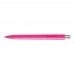 ON TOP transparent SI Retractable ballpoint pen magenta