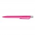 ON TOP transparent SI Retractable ballpoint pen magenta