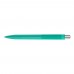 ON TOP transparent SI Retractable ballpoint pen turquoise
