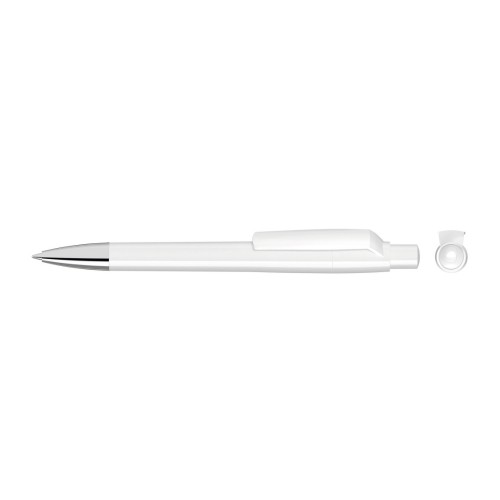 BLOOM SI Retractable ballpoint pen white