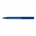 POP transparent Twist ballpoint pen dark blue