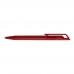 POP transparent Twist ballpoint pen red