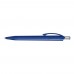 BEAT transparent Retractable ballpoint pen dark blue