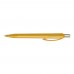 BEAT transparent Retractable ballpoint pen ocher